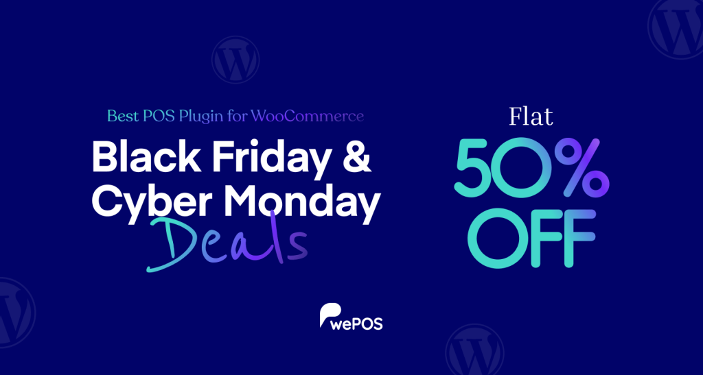 wePOS BFCM Discount Banner