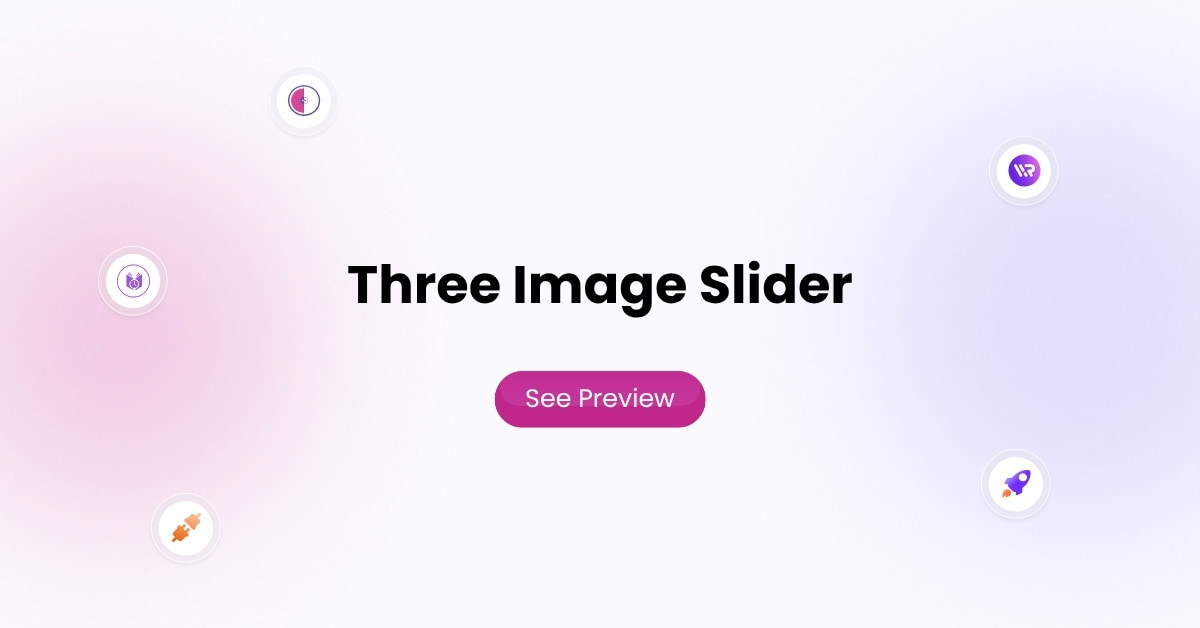 Three Image Slider Preview Mode - Code Canel