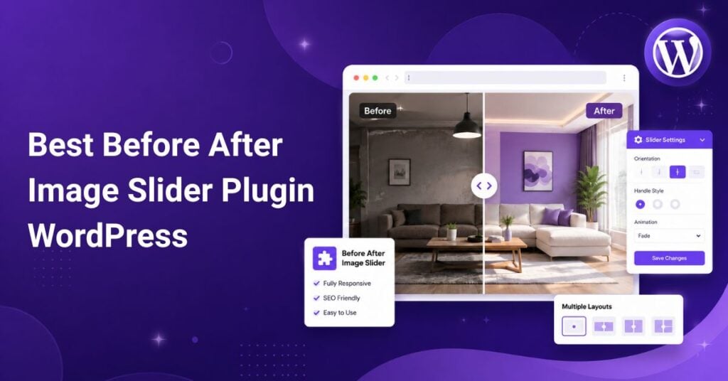 best before after image slider plugin WordPress