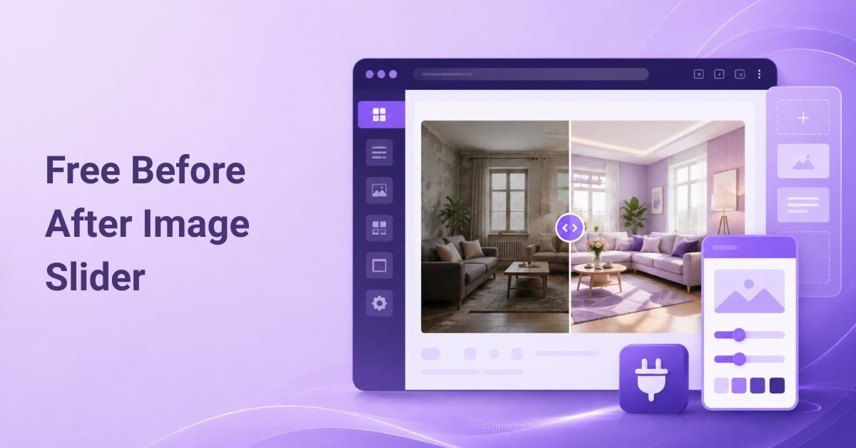 Best Free Before After Image Slider for WordPress
