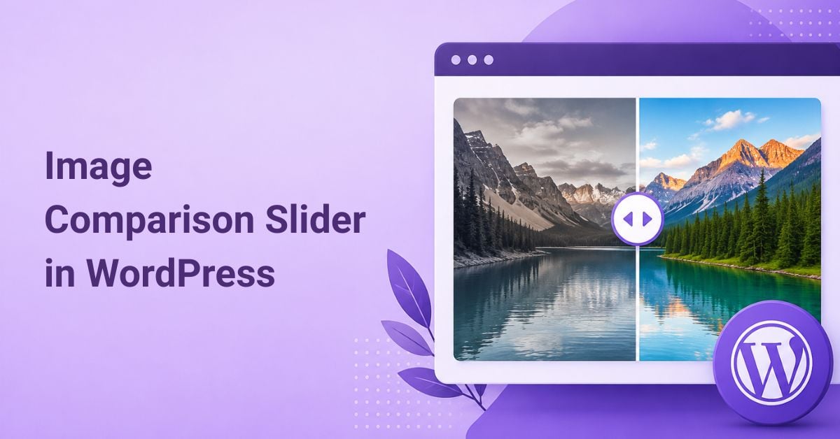 How to Add Image Comparison Slider in WordPress