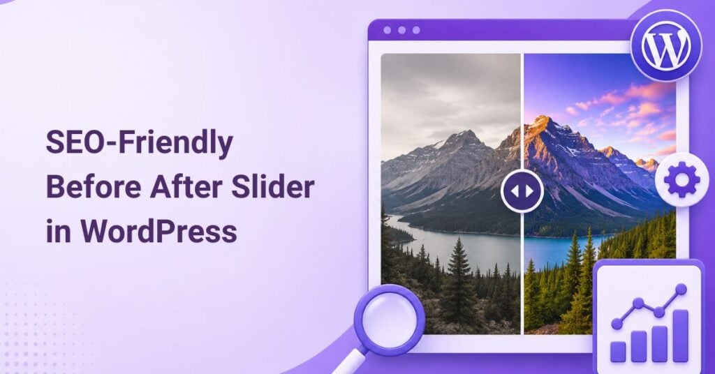 SEO-Friendly Before After Slider in WordPress