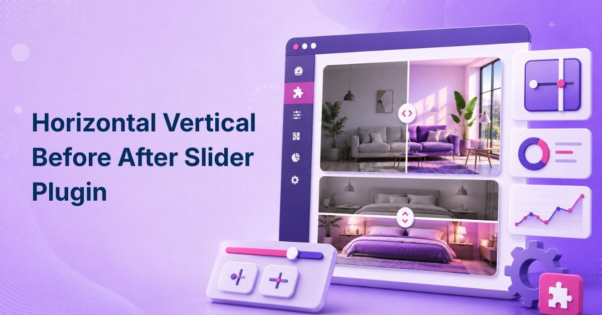 horizontal vertical before after slider plugin